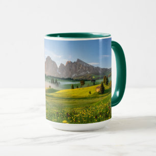 Caneca Seiser Alm, Dolomite Alps, Itália