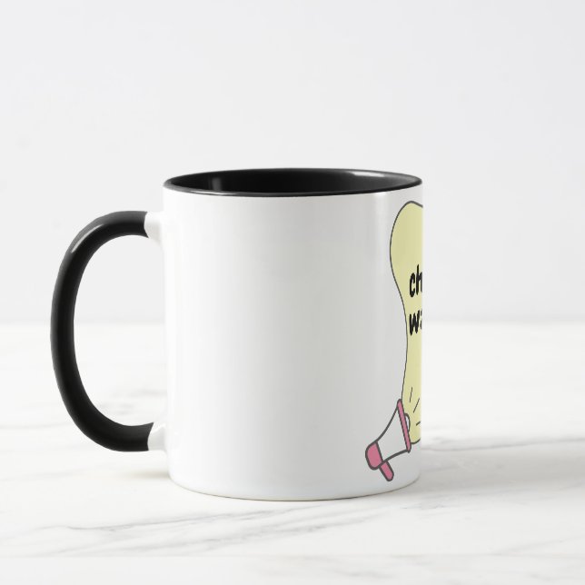 Caneca seja a mudança que você quer ver no mundo (Esquerda)