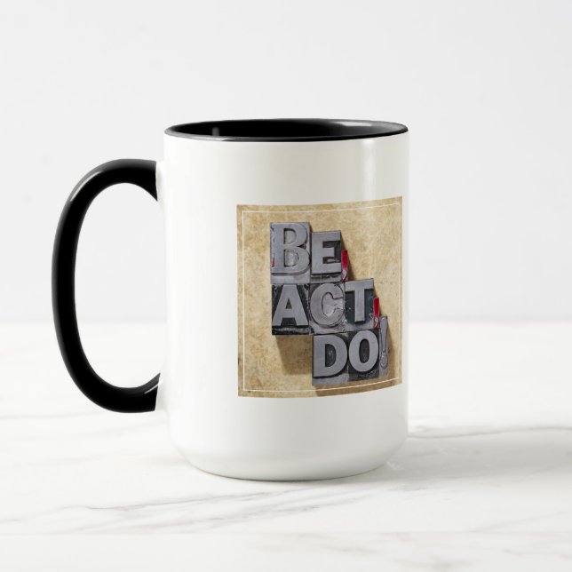 Caneca Seja, actue, fazem (Esquerda)