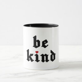 Caneca Seja gentil - Mensagem Positiva Simples