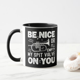 Caneca Seja Legal, Vou Esvaziar Minha Válvula de Escarro