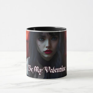 Caneca Seja meu Namorados no Romance Escuro