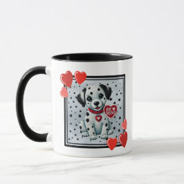 Caneca "Seja O Meu Namorados Dalmatic Puppy Coffee Mug"