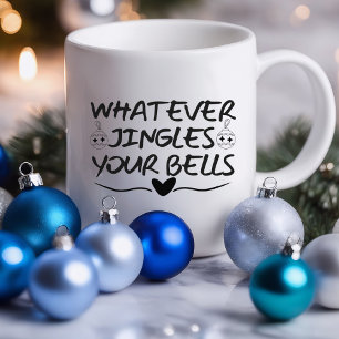 Caneca Seja o que Tilinta os Seus Sininhos Engraçado Ca