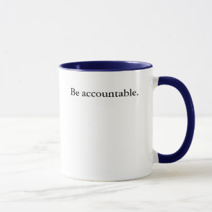 Caneca Seja responsável