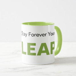 Caneca Seja Salto Para Sempre Jovem Típico Moderno Simple