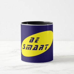 Caneca Seja Smart Cerâmica Mug para Motivação diária