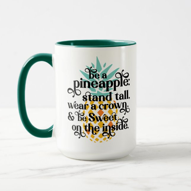 Caneca Seja um Abacaxi (Esquerda)