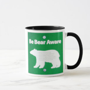 Caneca Seja urso ciente