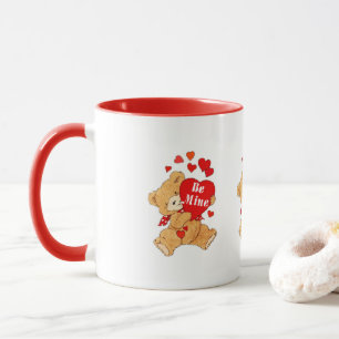 Caneca Seja urso de ursinho da mina