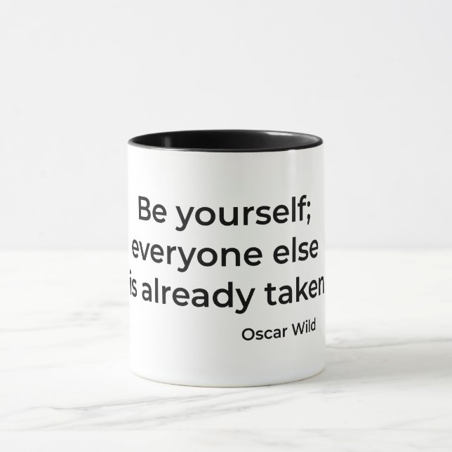 Caneca Seja você mesmo (Centro)