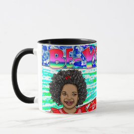 Caneca Seja-You-Tiful Little African'-American Girl