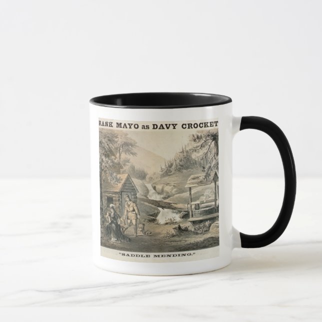 Caneca "Sele a emenda", poster para de "o starr Davy (Direita)