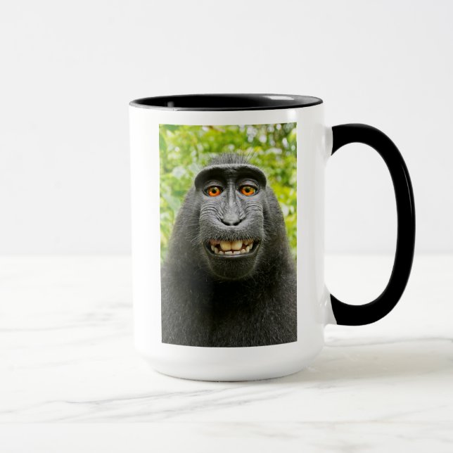 Caneca Selfie de Macaco (Direita)