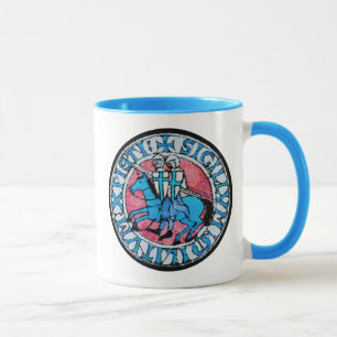Caneca Selo de Templar dos cavaleiros