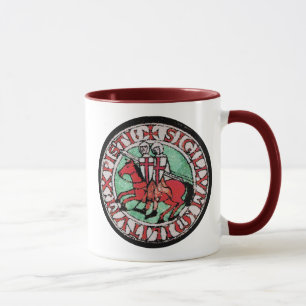 Caneca Selo de Templar dos cavaleiros