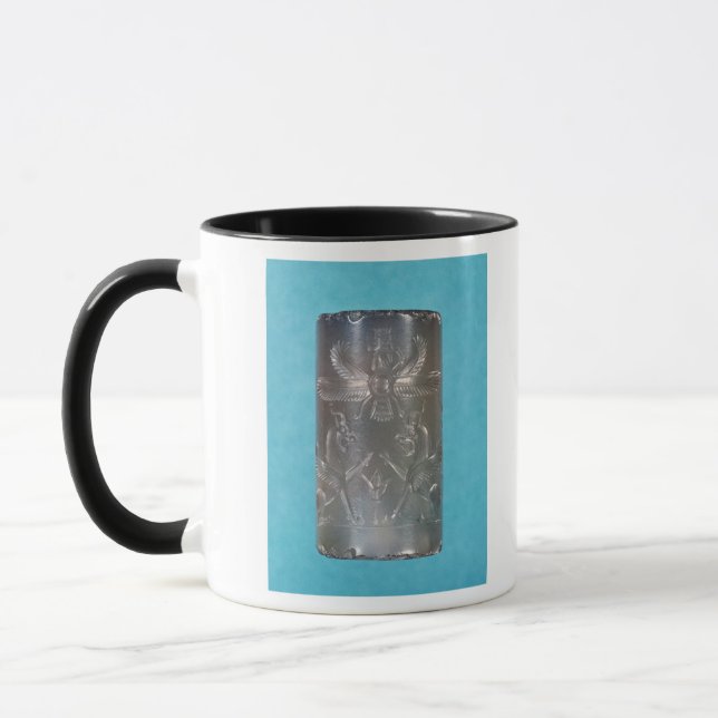 Caneca Selo do cilindro do Achaemenid (Esquerda)