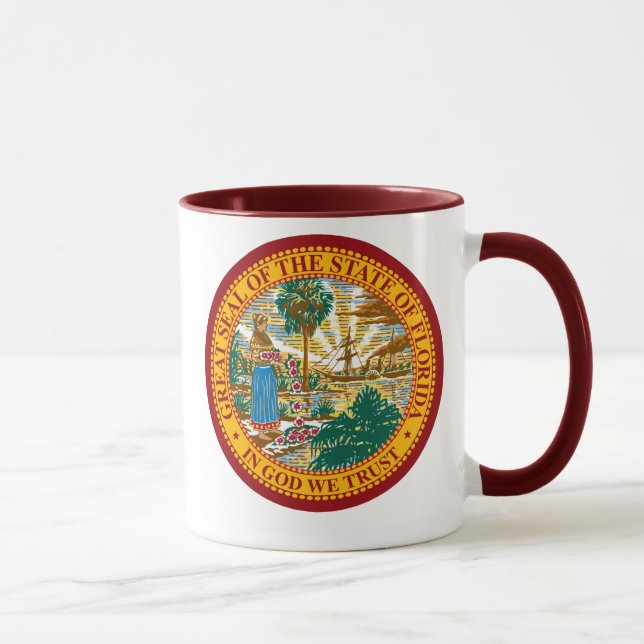 CANECA SELO DO ESTADO DE FLORIDA (Direita)