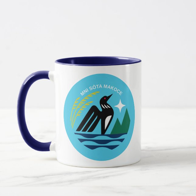 Caneca Selo e Pássaro do Estado de Minnesota (Esquerda)