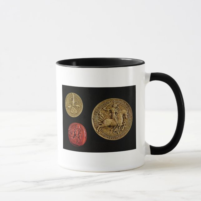 Caneca Selos de Gilles de Laval senhor de Rais (Direita)