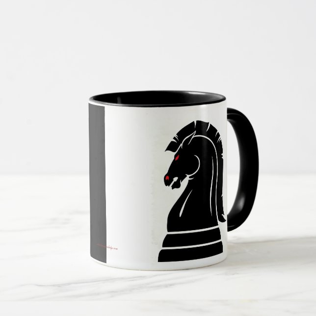 Inspiração de design de logotipo de silhueta de cavalo de xadrez preto