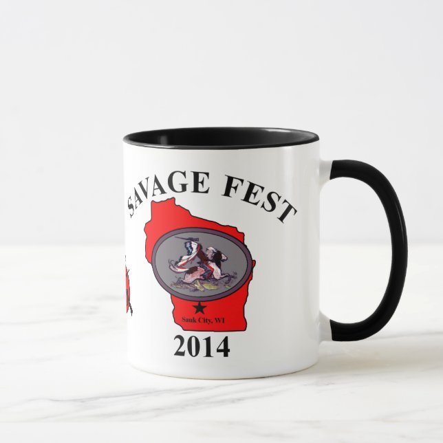 Caneca selvagem do fest 2014 (Direita)