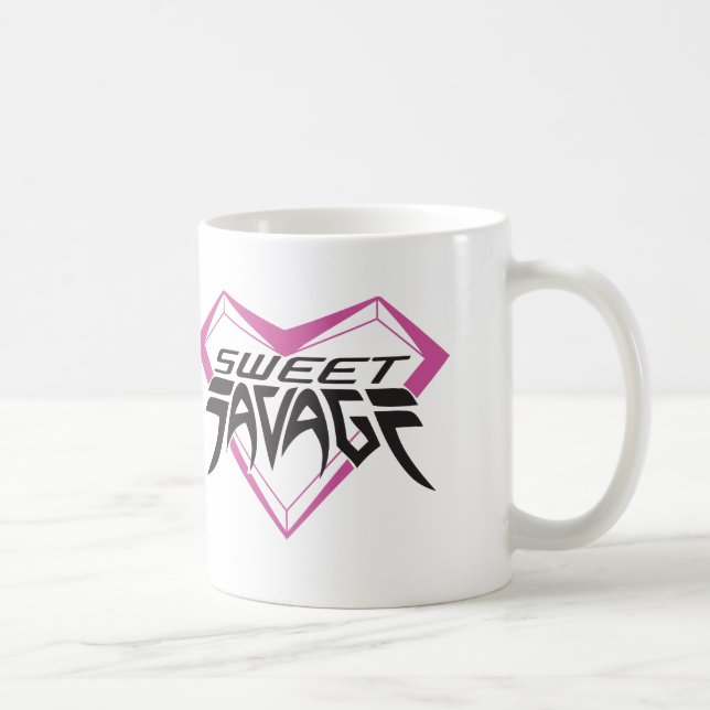 Caneca selvagem doce do logotipo (Direita)