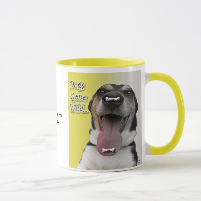 Caneca selvagem ida cães (Direita)