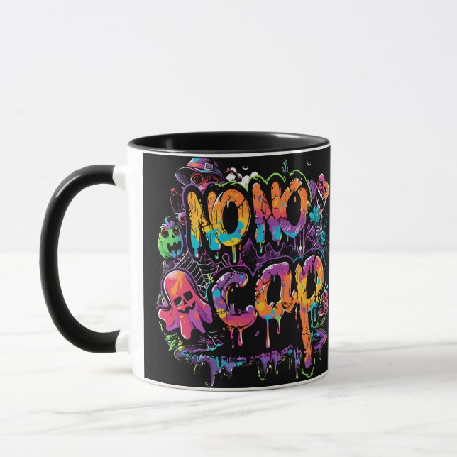 Caneca Sem boné | ExDesigner | Dia das Bruxas (Esquerda)