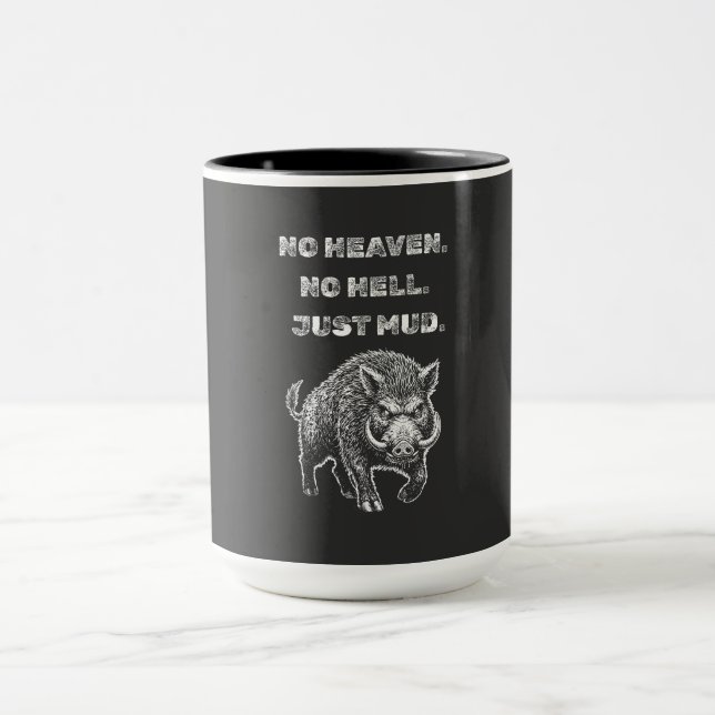 Caneca Sem Céu. Sem Inferno. Só Lama. (Centro)