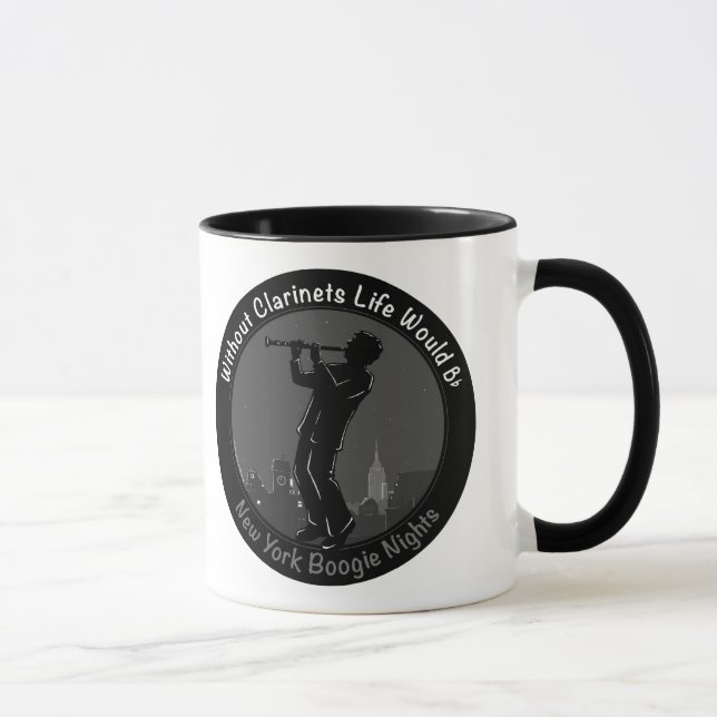 Caneca Sem Clarinets a vida seria plana (Direita)