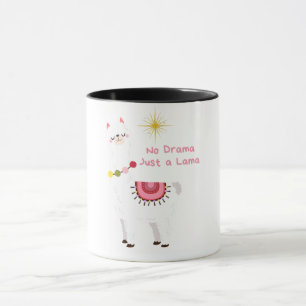 Caneca sem drama, apenas um lama