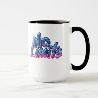 Caneca Sem limites | Design digital Cyberpunk Streetwear