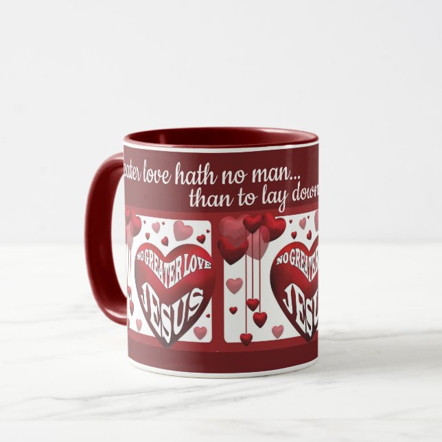 Caneca Sem Maior Amor © Mug 11oz. (Frente Esquerda)