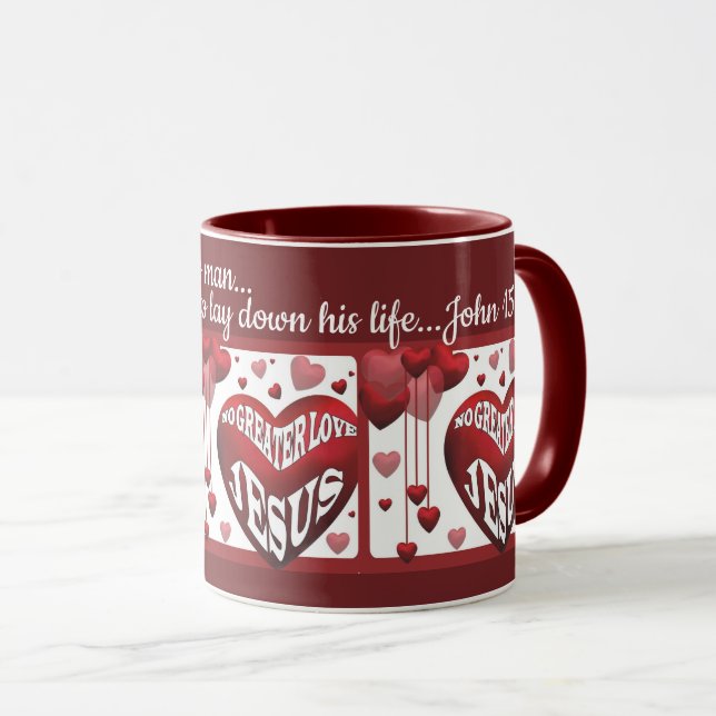 Caneca Sem Maior Amor © Mug 11oz. (Frente Esquerda)