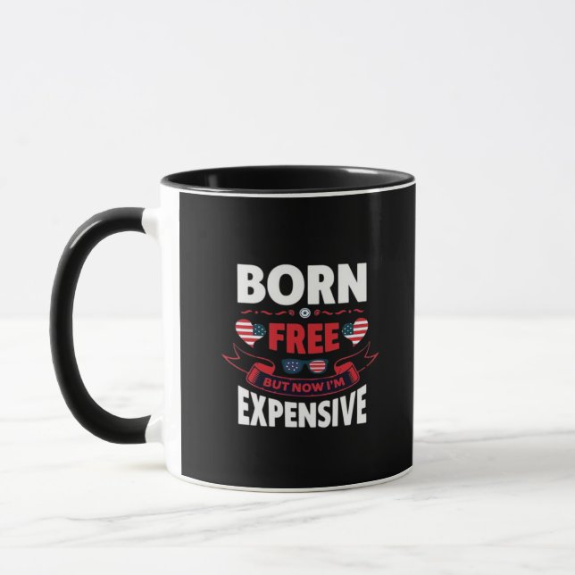 Caneca Sem nascer, mas agora sou caro. (Esquerda)