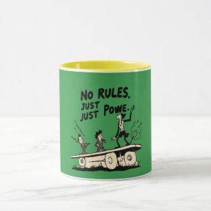 Caneca Sem Regras, Apenas Poder – Mentalidade Forte Motiv