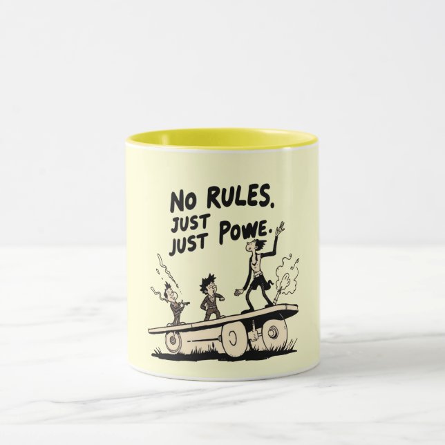 Caneca Sem Regras, Apenas Poder – Mentalidade Forte Motiv (Centro)