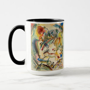 Caneca Sem título, 1915 por Wassily Kandinsky