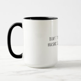 Caneca Semana de Provas da Faculdade de Enfermagem
