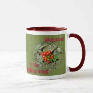 Caneca Sementes de Jack no Púlpito Boas-vindas Vizinho