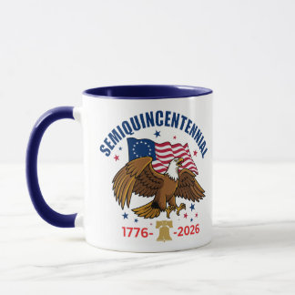 Caneca Semiquincentennial Bald Eagle Mug