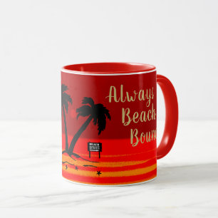 Caneca Sempre Beach Bound! Sunset