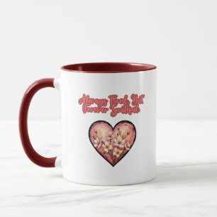 Caneca Sempre Cansada Para Sempre Grata Design de Vida de