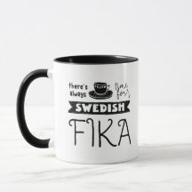Sempre há tempo para o sueco Fika Mug