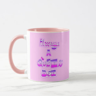 Caneca Sempre um copo de abelha rainha