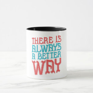 Caneca Sempre Uma Maneira Melhor - Gráfico de Estratégia 