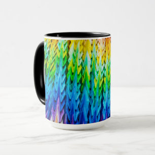 Caneca Senbazuru ou mil gruas origami