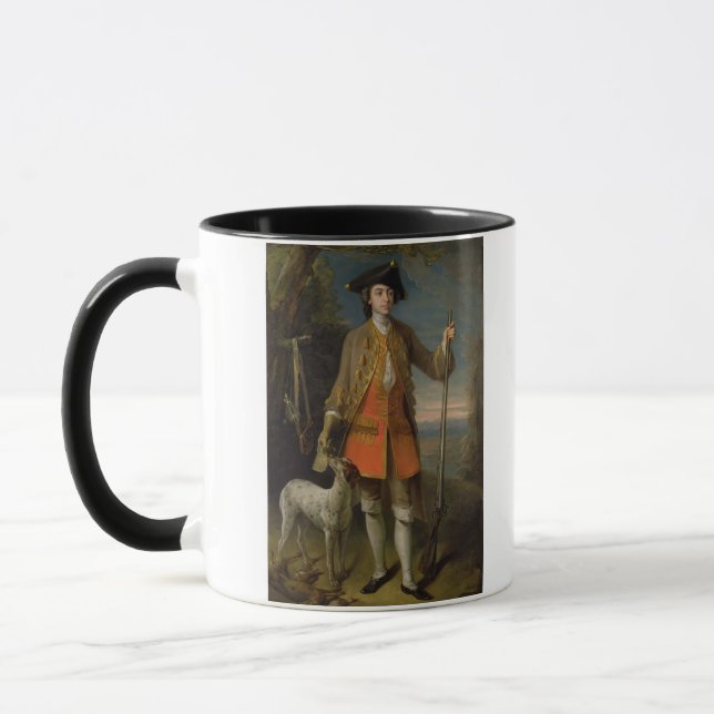 Caneca Senhor Edward Hales, 1744 (óleo em canvas) (Esquerda)