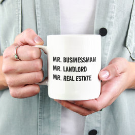 Caneca Senhor Homem de Negócios Senhor Proprietário Senho